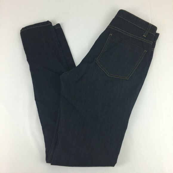 Asos Dark Blue 5 Pocket Design Skinny Leg Jeans 8 - Picture 3 of 9